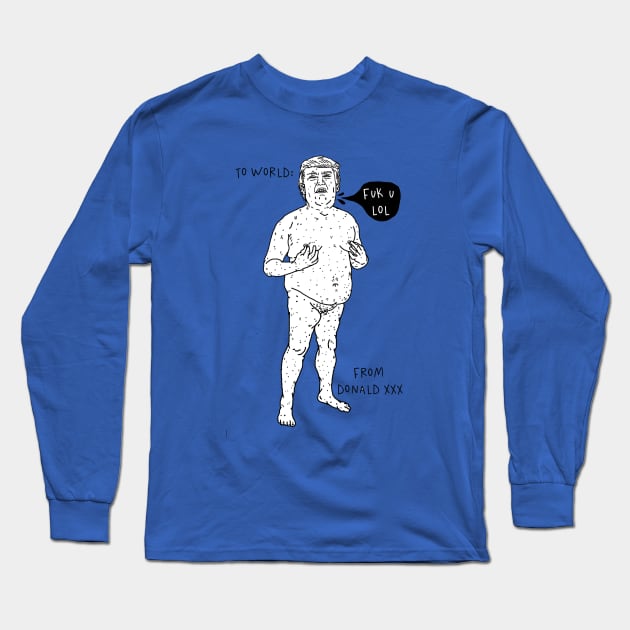 Donnie Long Sleeve T-Shirt by nickcocozza